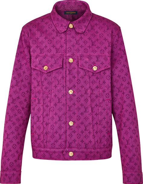 purple louis vuitton jacket|louis vuitton jacket with pouches.